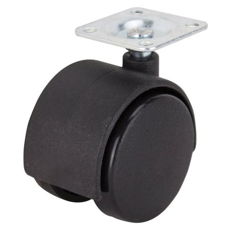 PROSOURCE Caster 2-Wheel Plate 2In Blk JC-F04-PS